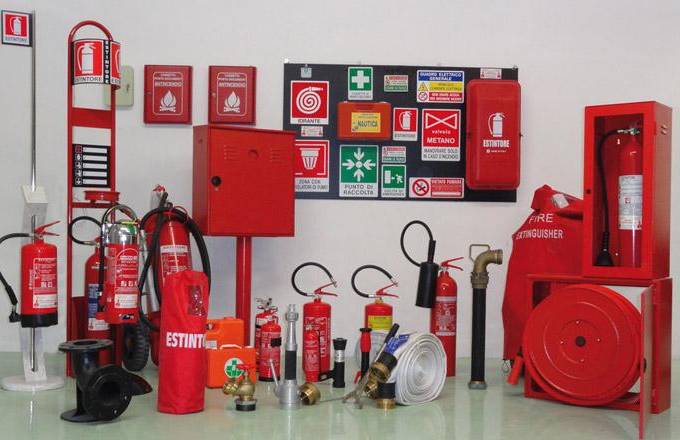 Equipamentos de Bombeiros e Incêndios