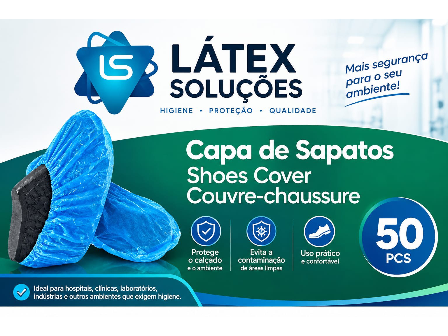 Capas de Sapato Descartáveis