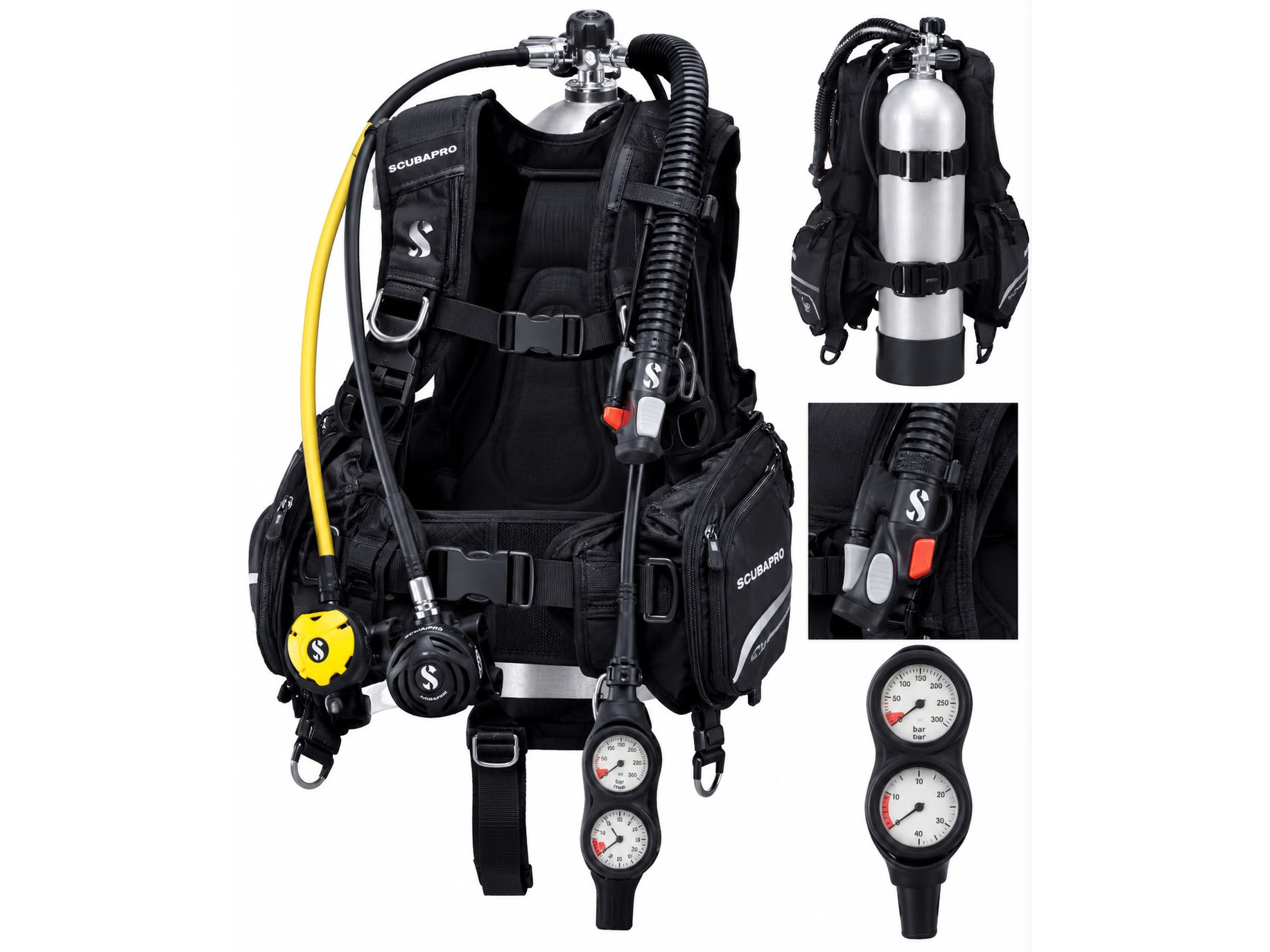 Colete BCD de Mergulho Completo